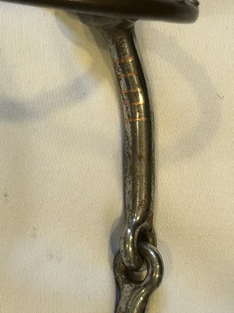 Snaffle Bit 3" Rings 6" Mouth Piece 1/4 Thickness