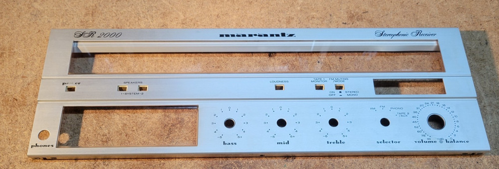 Marantz SR-2000 Face Plate