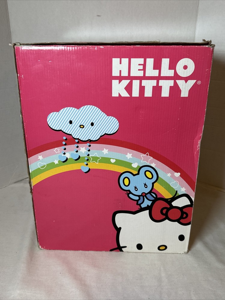 Hello Kitty 68109 CD Karaoke System with 5 Inch Screen Tested Working Complete