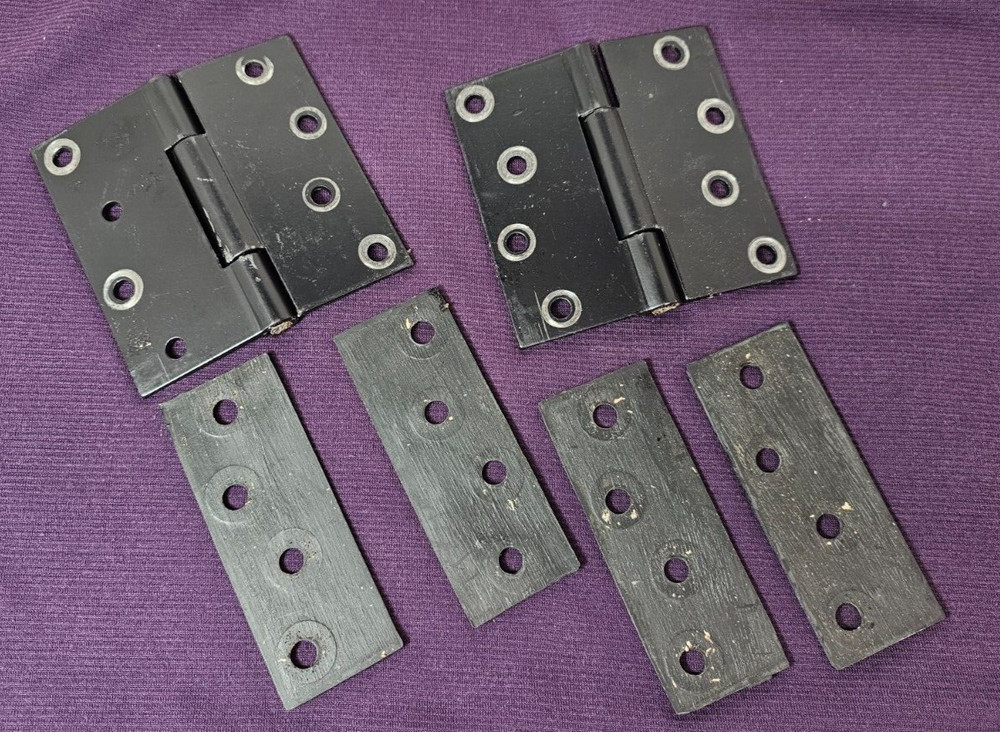 Sleep Number Select Comfort Adjustable Bed Metal Hinges Pair w/ Rubber Insert
