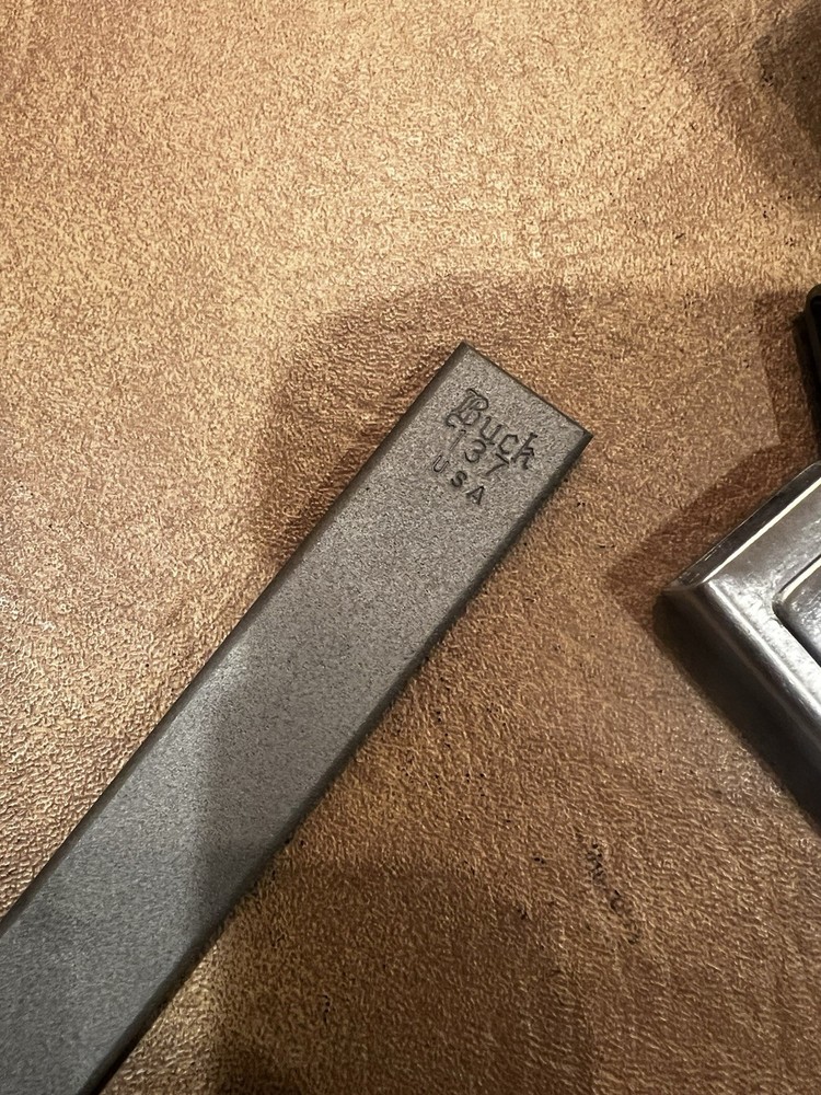 buck knives steelmaster 137 sharpener minty