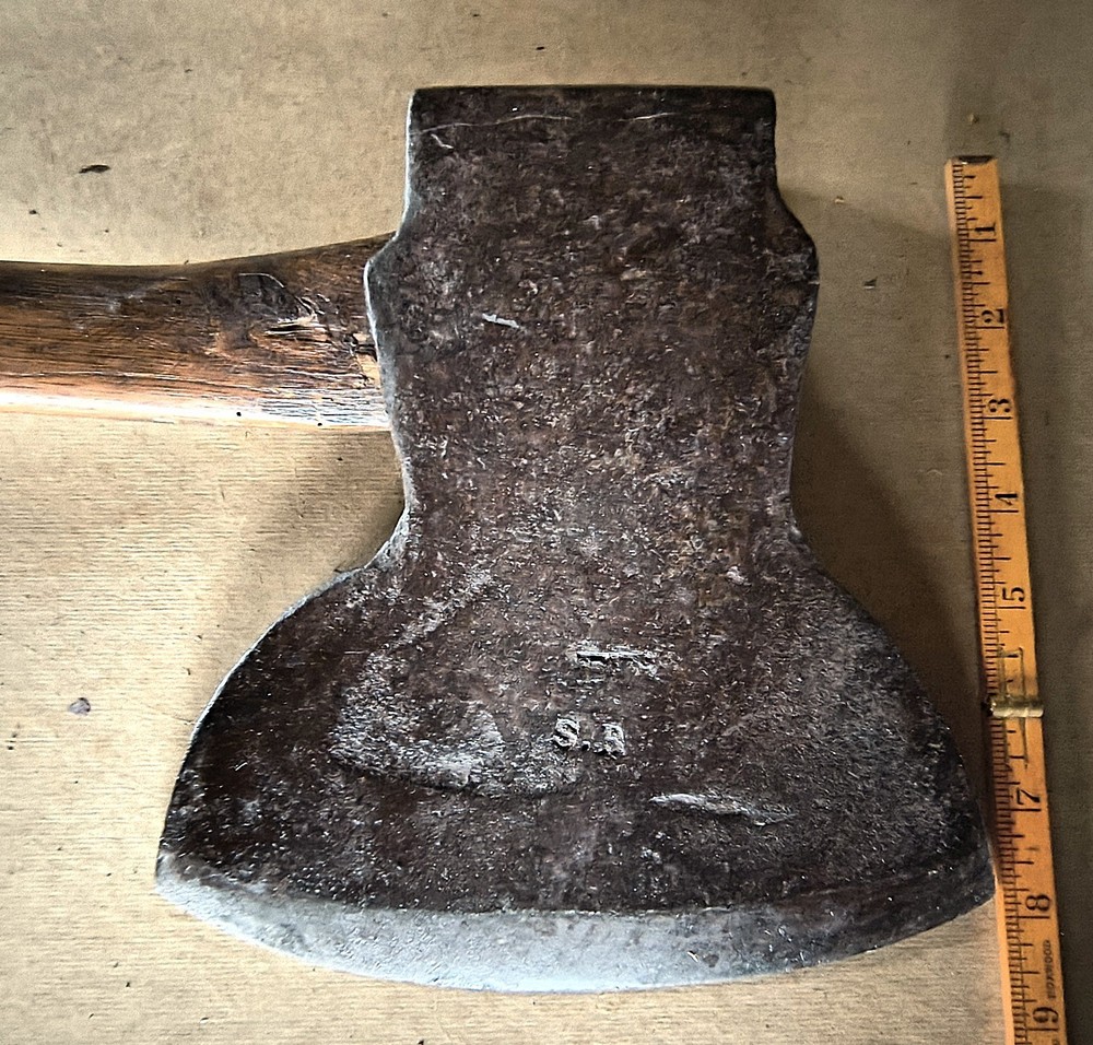 Antique Broad Axe, 8 inches