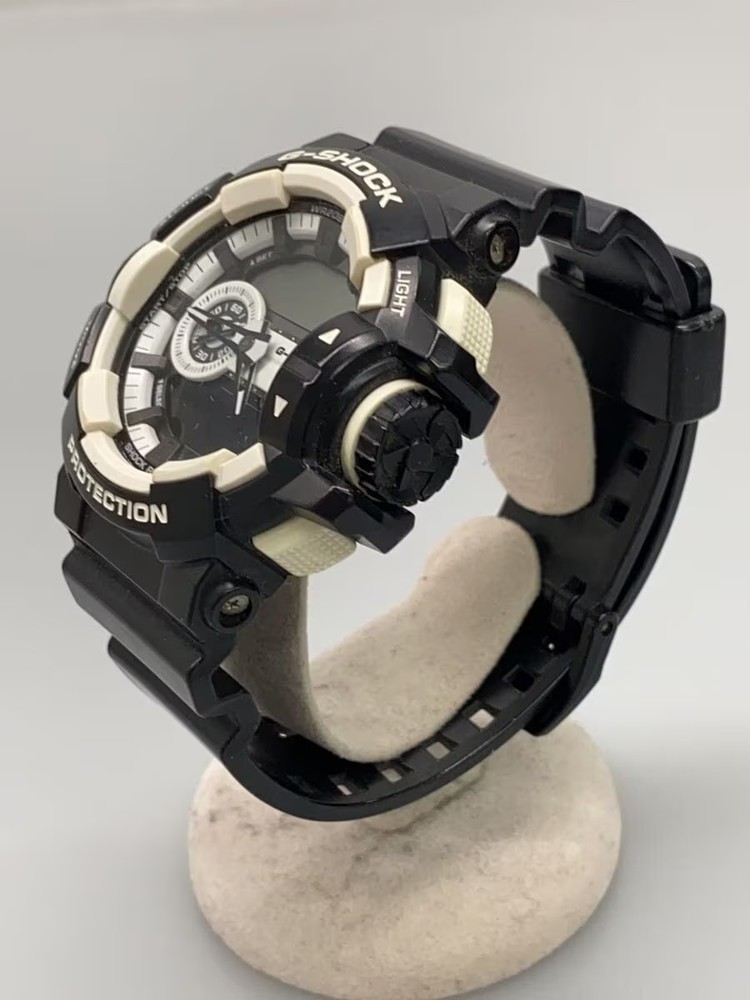 CASIO Quartz Watch G SHOCK Digital Analog BLK