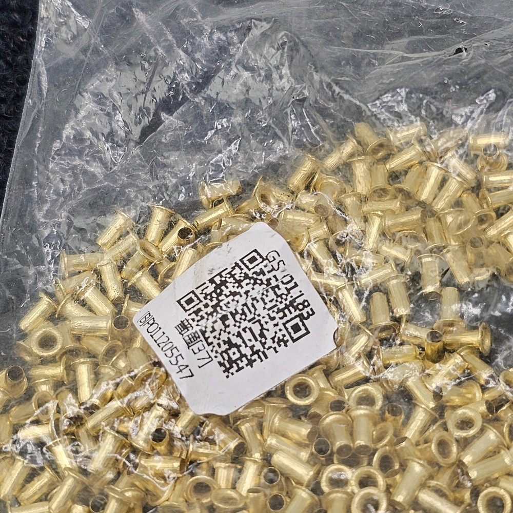 (1000 PIECES) Beekeeping Eyelets, Brass End Threading Hole For Bee Frames