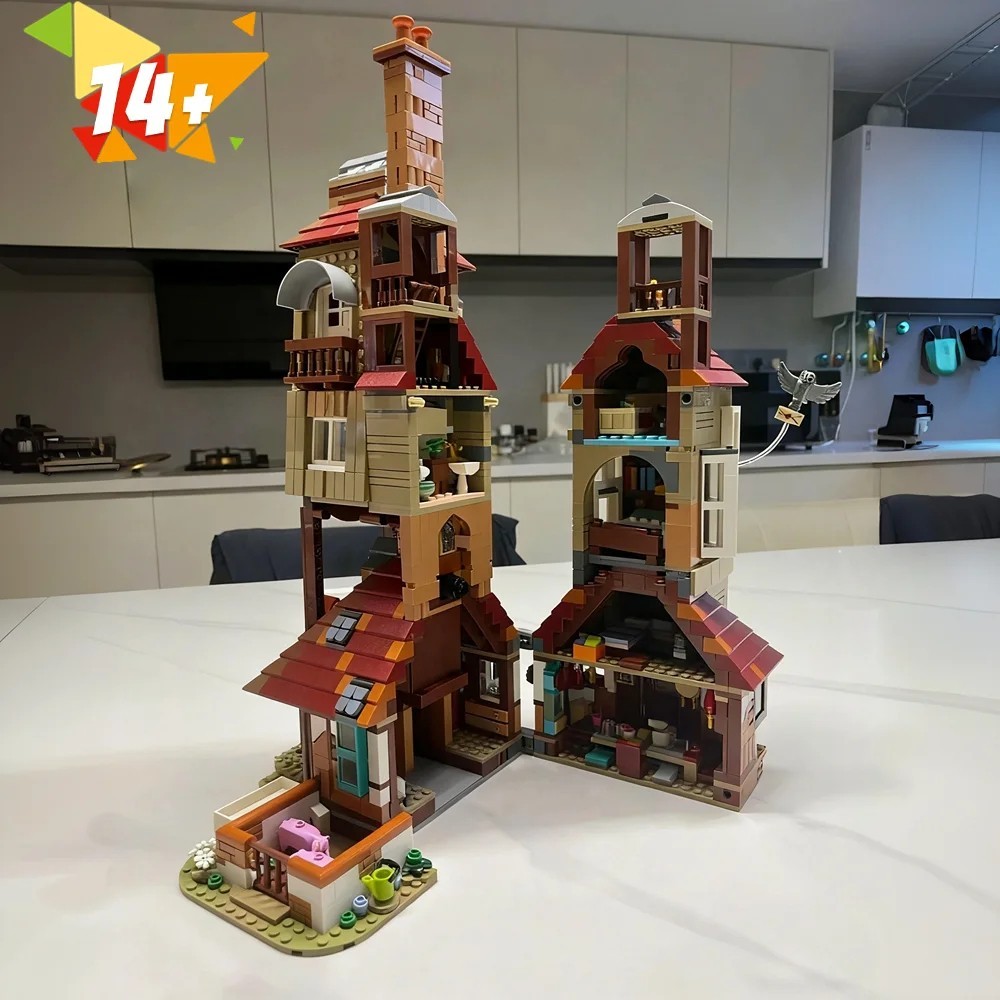 2405Pcs MOC The Burrow Model Kit Compatible