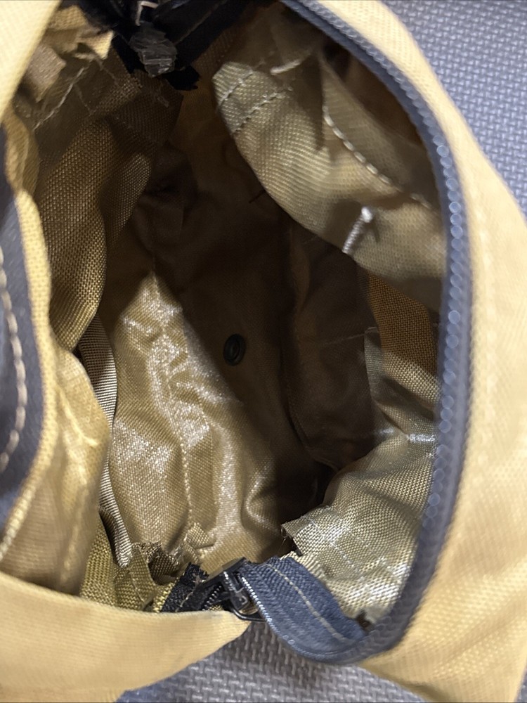 INITIAL ATTACK Large GP Pouch Coyote MOLLE 8”x8”x3”