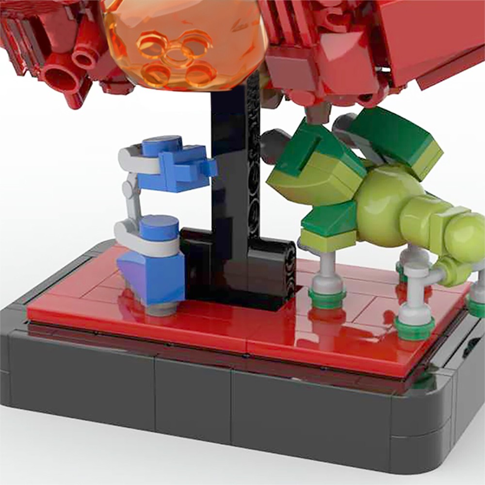 MOC Red Dwarf and Starbug Sci-Fi Spaceship Model Building Set 497 Pcs