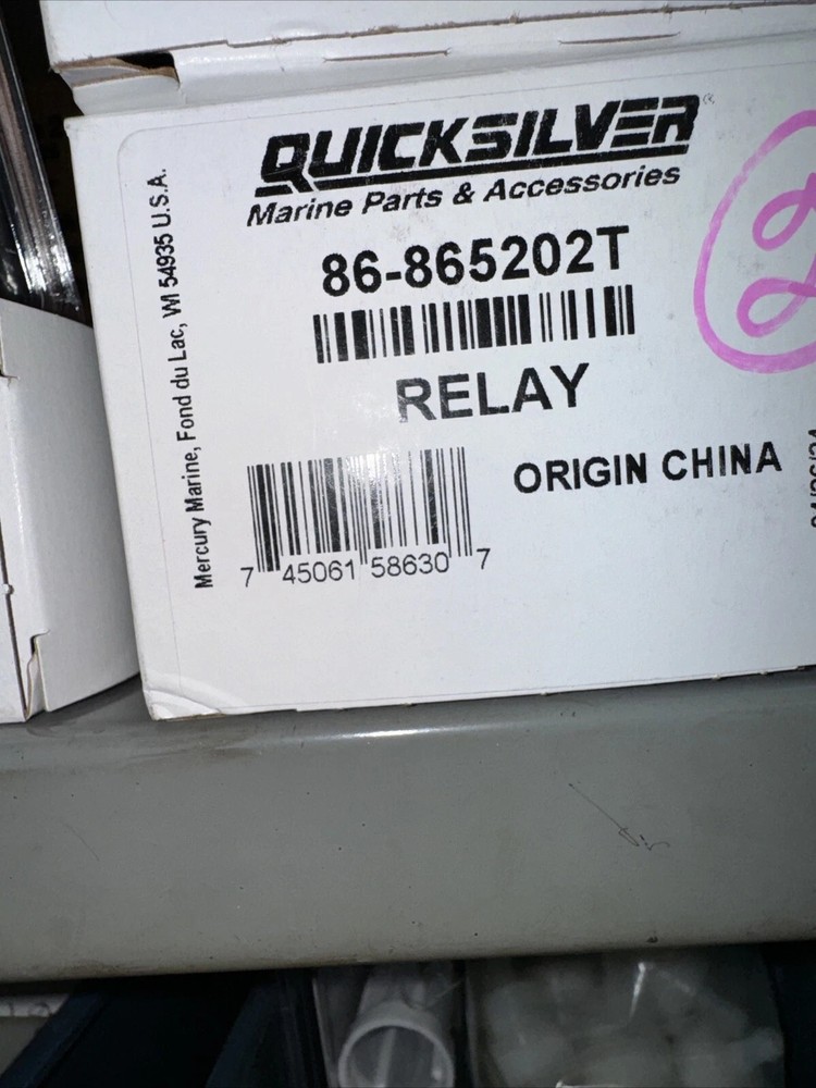 Quicksilver Relay 710-86-865202T
