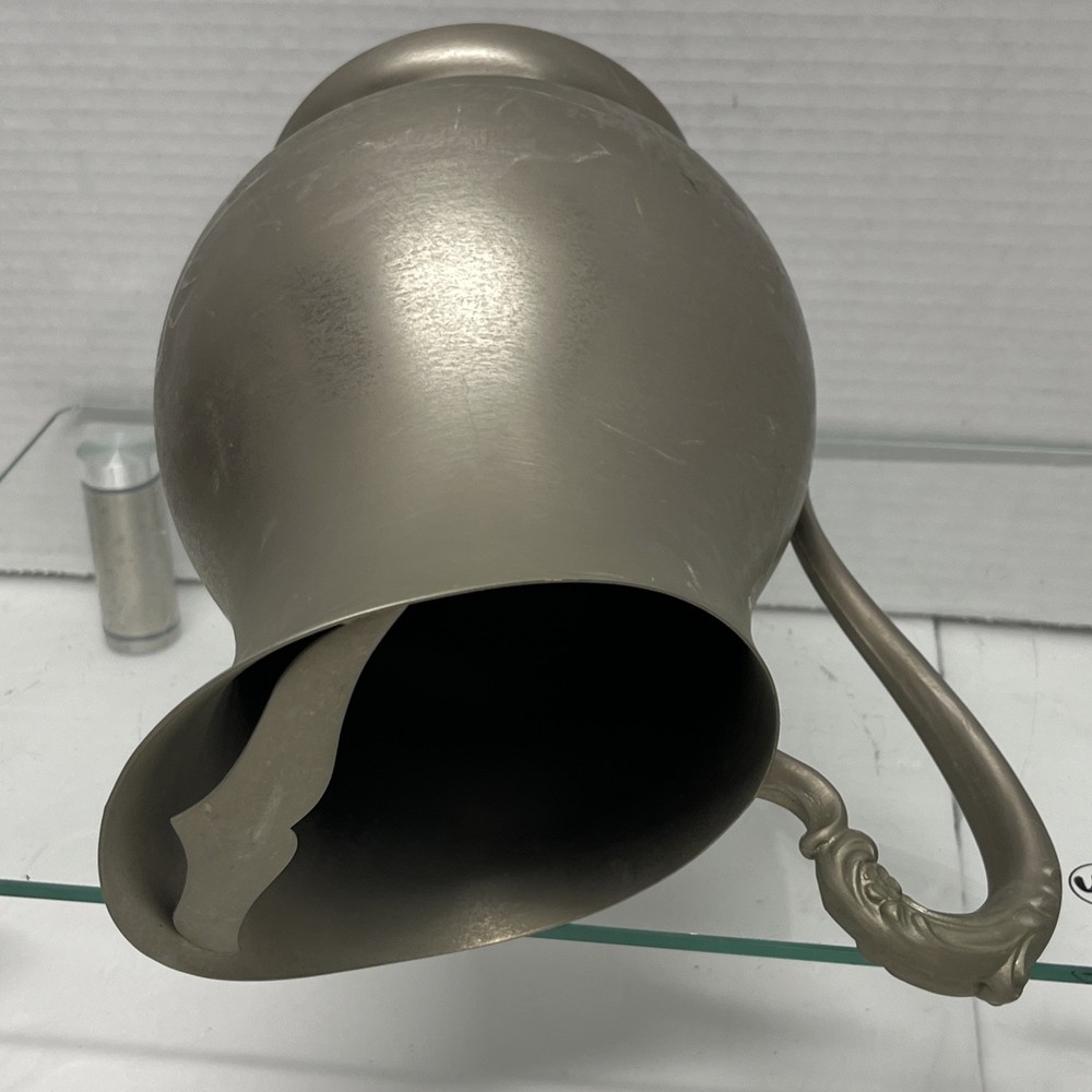 VINTAGE FB Rogers Plated Water Pitcher Ice Shield Footed