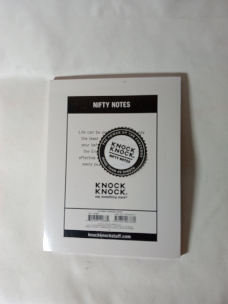 Knock Knock Nifty Notes WTF Pad 4" x 5"