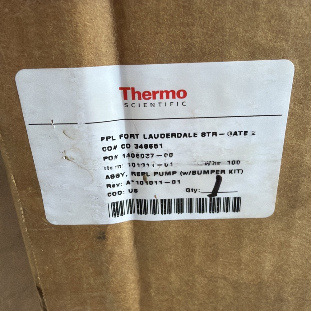 Thermo Scientific 101011-01 Gas Analyzer Replacement Pump Assembly Kit Nos