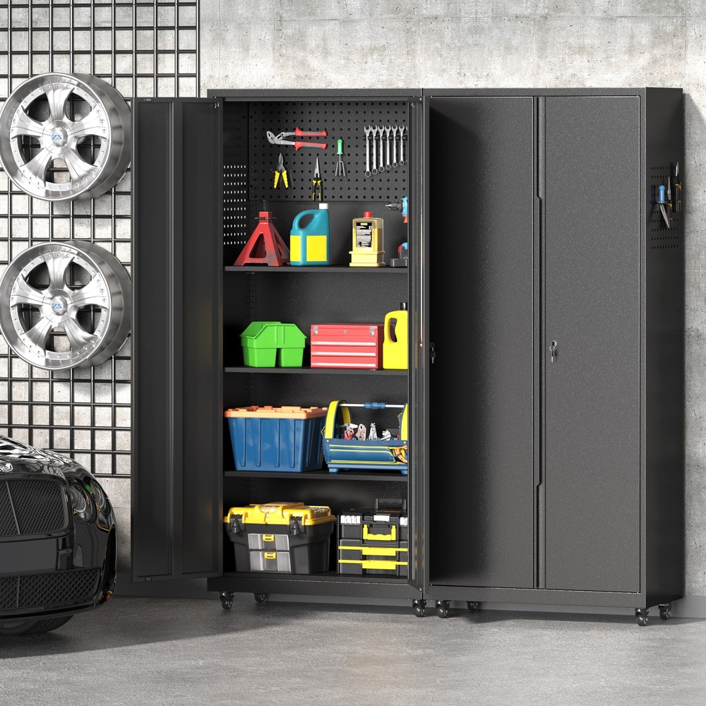 Rolling Tool Chest Cabinet Tool Box Lockable Tool Storage Cabinet for Garage