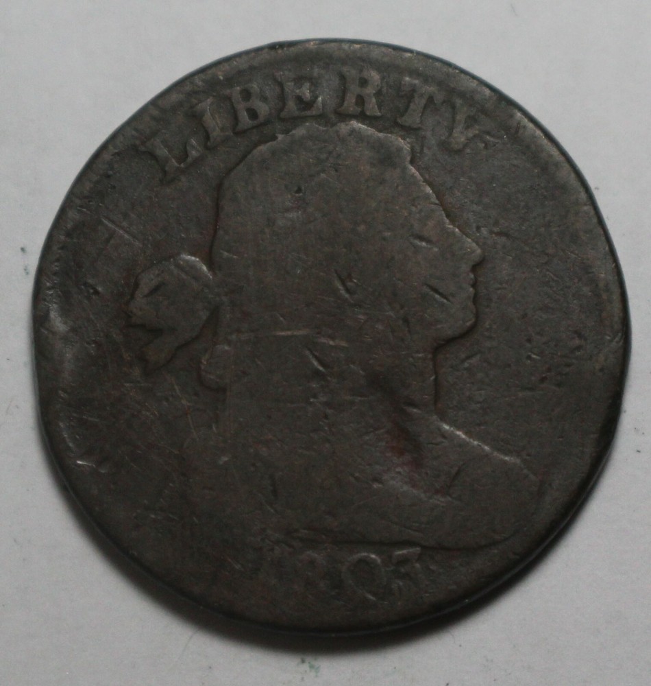 1803 Lg Date Large Cent ZC579