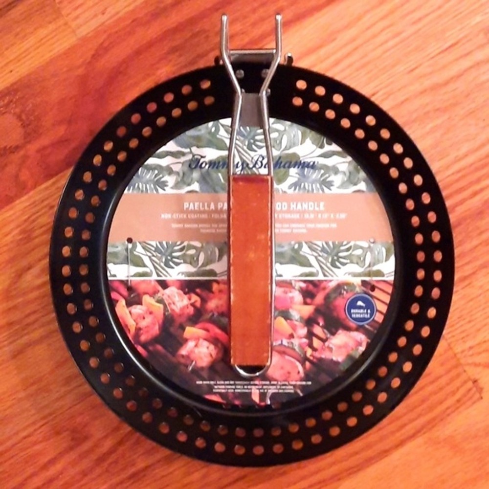 Tommy Bahama Paella Grilling Basket! NWT
