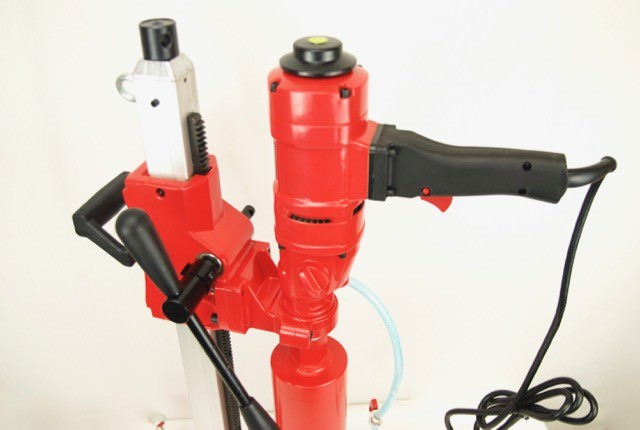 BLUEROCK Tools ® 4Z1WS CONCRETE CORING DRILL W/ STAND & 1"-4" CORE BIT SET