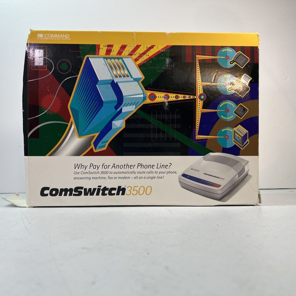 Command Communications Com (CS3500) 4-Ports External Switch