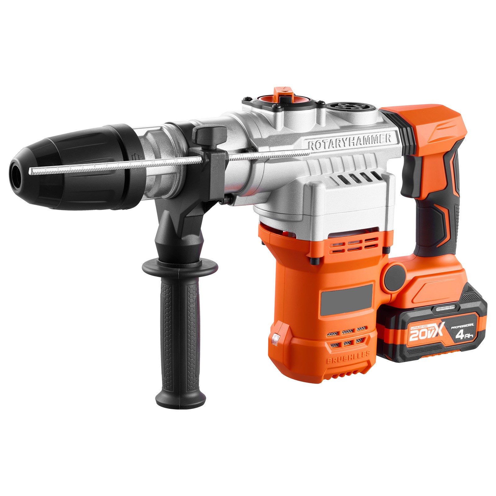 Uimoso Cordless SDS-Max Rotary Hammer Drill 1-9/16 in for Concrete and Masonry