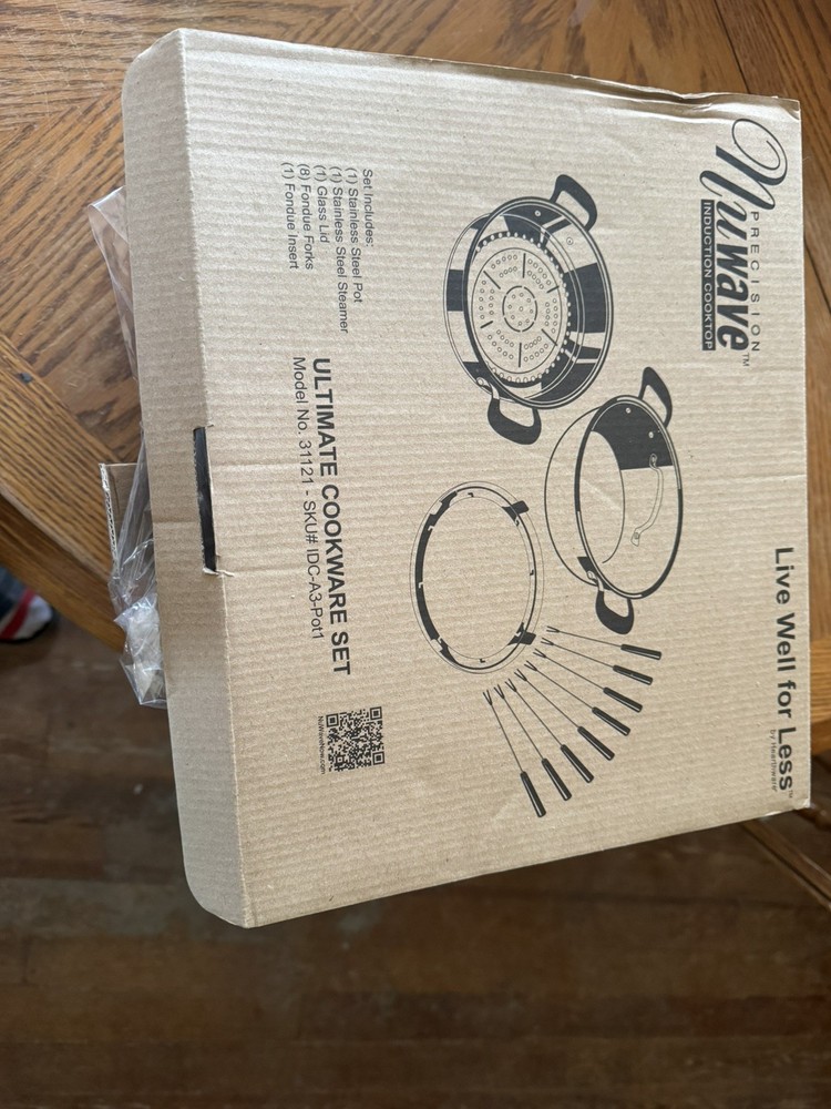 NUWAVE Induction Cooktop ULTIMATE COOKWARE SET MODEL NO. 31121