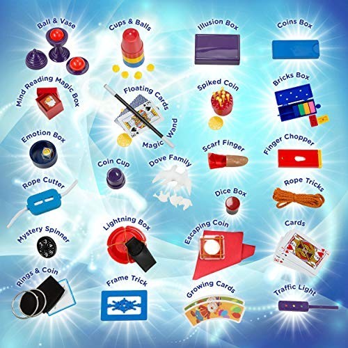 Ultimate Magic Kit for Kids - 100+ Exciting Tricks & Tutorial Videos Ages 6-12