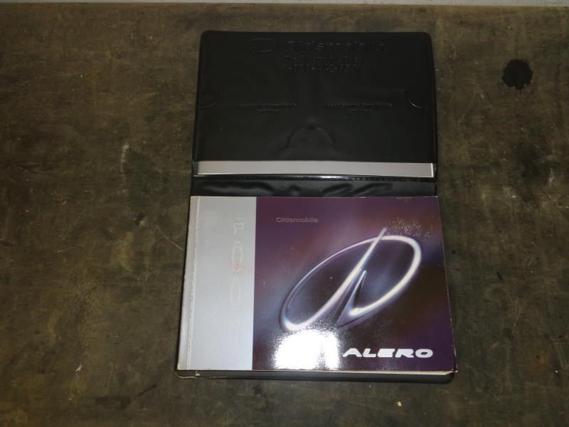 2001 ALERO Owners Manual 917846