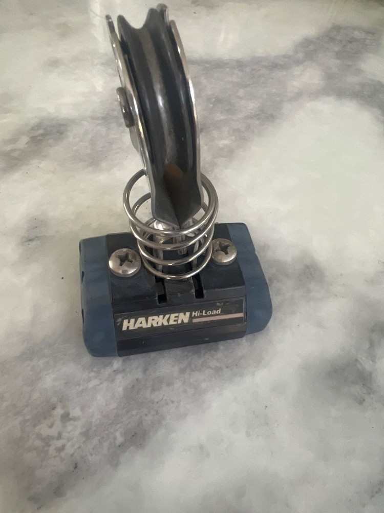 Vintage Harkin SLIDE  BLOCK, Spring  Sailing Rigging Old School