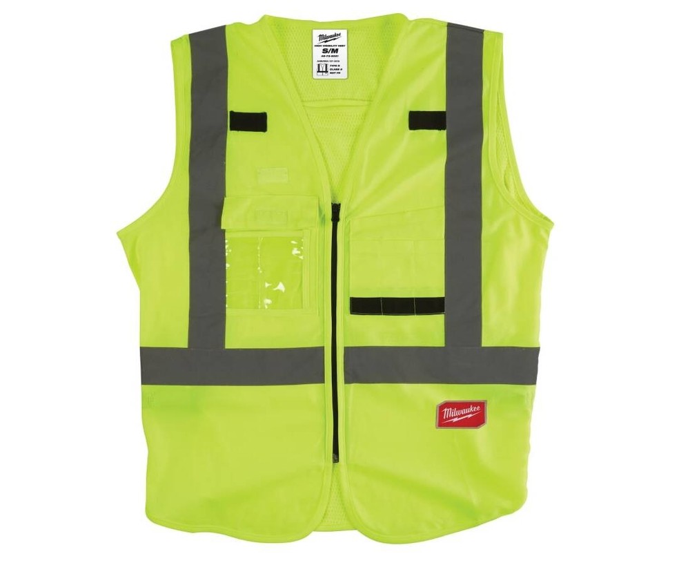 Large/Extra Large Yellow Class 2 High Visibility Safety Vest (CSA)