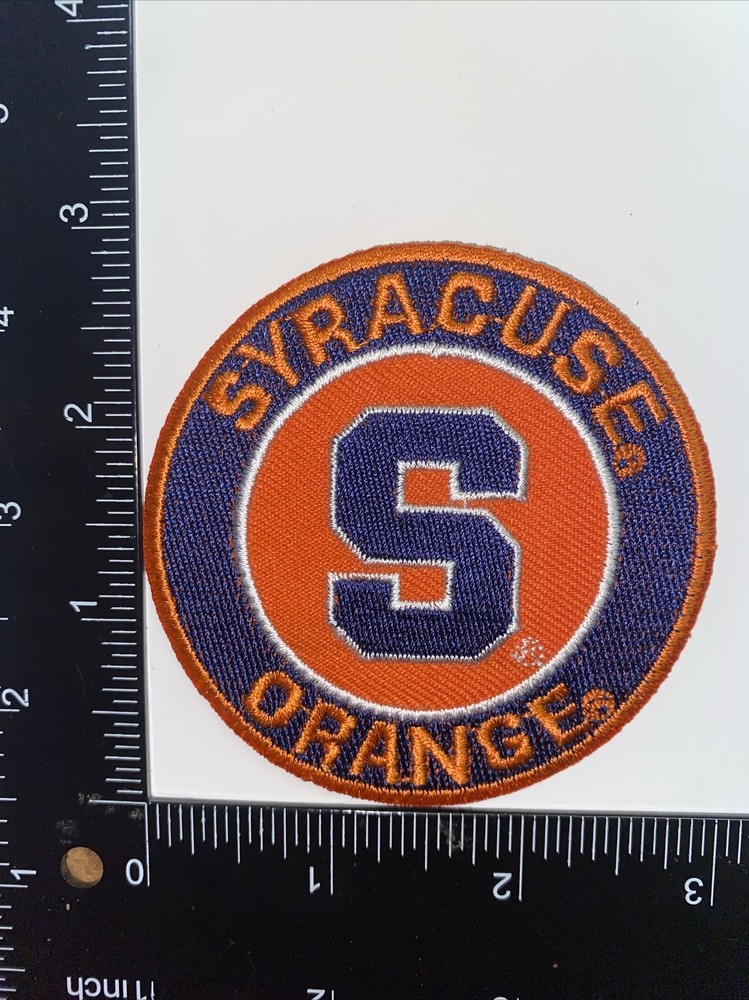 Syracuse iron on patch