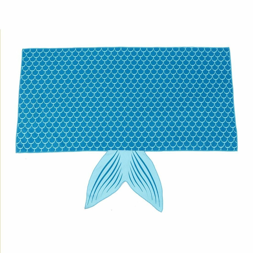 Mermaid Towel with Tail