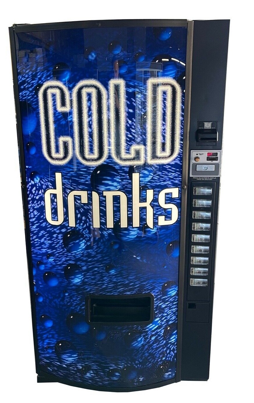 Dixie Narco 501E Soda Beverage Vending Machine Cans & Bottles MDB