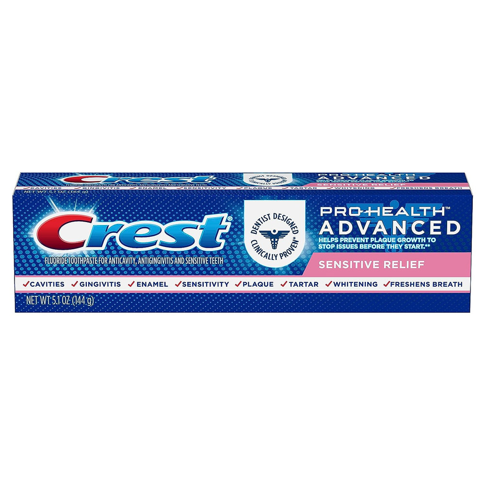 Pro-Health Advanced Sensitive & Enamel Shield Toothpaste, 5.1 Ounce (Pack of ...
