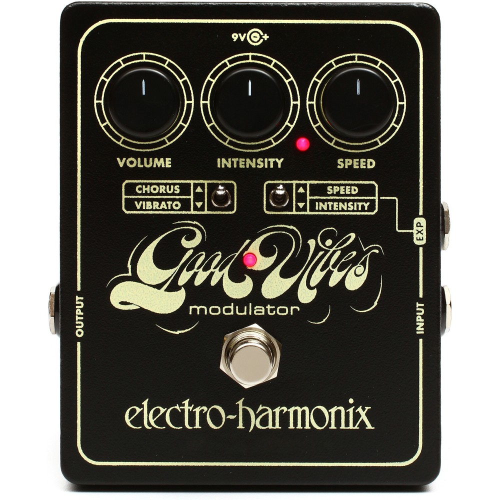 Electro-Harmonix GOOD VIBES Analog Modulator Effects Pedal
