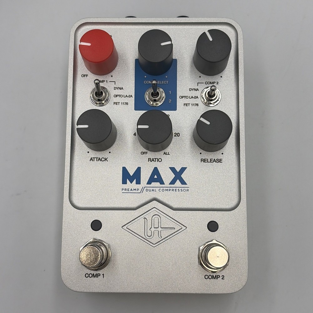 Universal Audio Max Preamp Compressor Pedal w/ Box UAFX Effects Open Box
