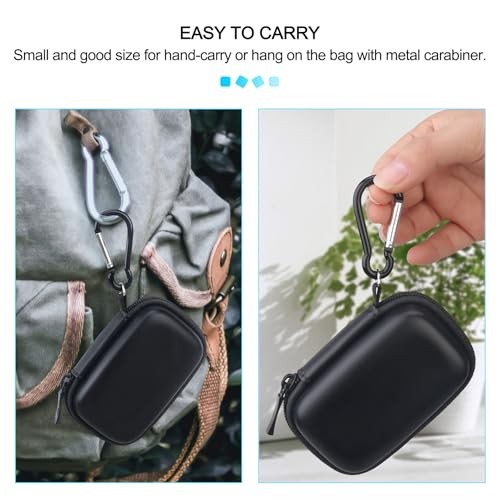 USB Flash Drive Case, USB Storage Case, USB Holder Storage Bag, Thumb Black