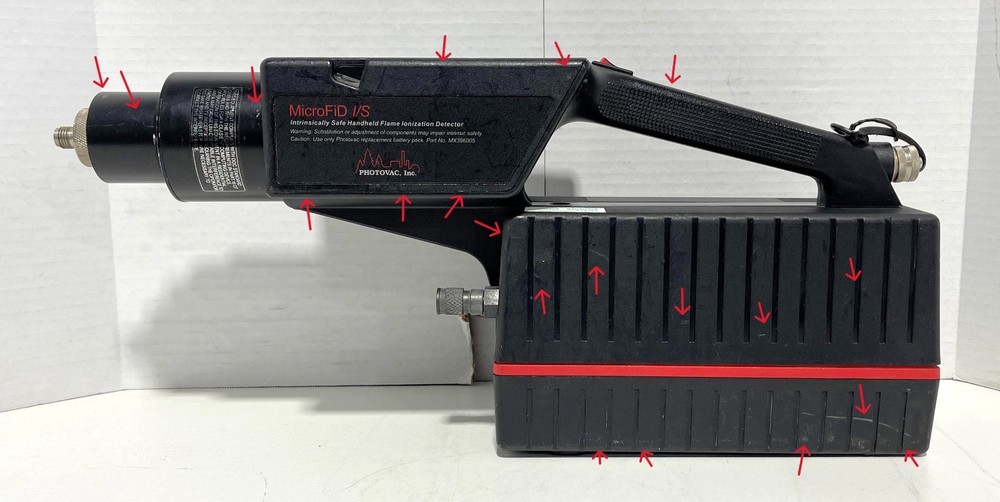 Photovac MicroFiD I/S Intrinsically Safe Handheld Flame Ionization Detector Read