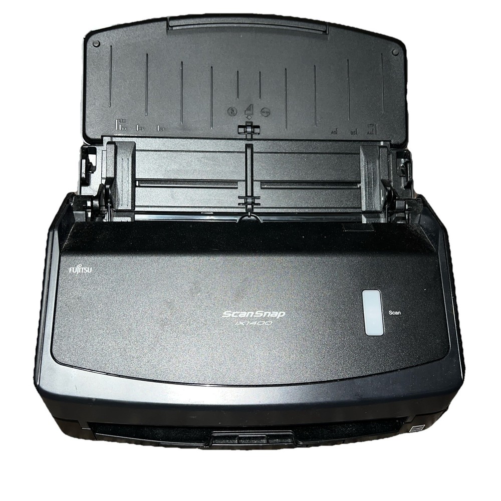 Fujitsu ScanSnap iX1400 Document Scanner USB High Speed Duplex Tested Working