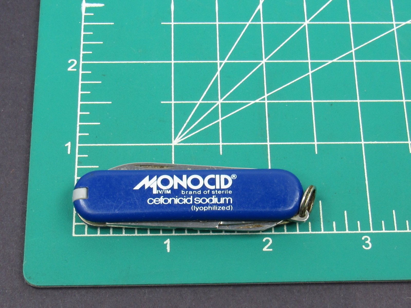 Monocid Victorinox Swiss Pocket Knife Drug Rep Pharmaceutical Promo Advertising