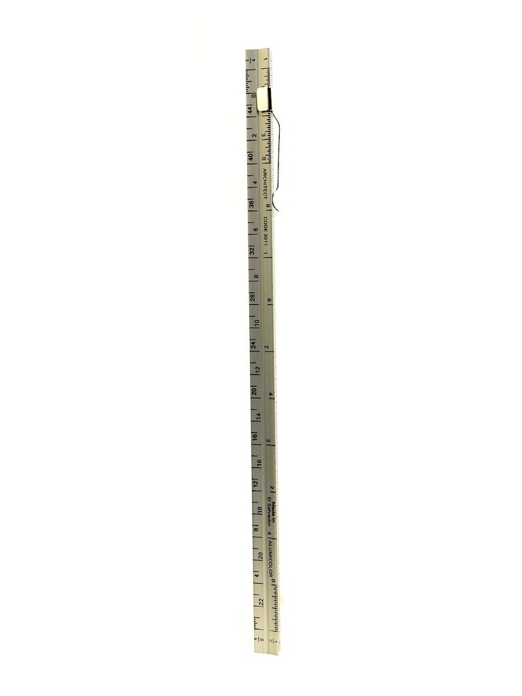 Alumicolor Pocket Drafting Scales