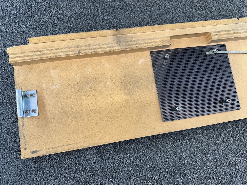 Williams Hyperball Pinball Machine Shooting Game Cabinet Speaker Panel Assembly