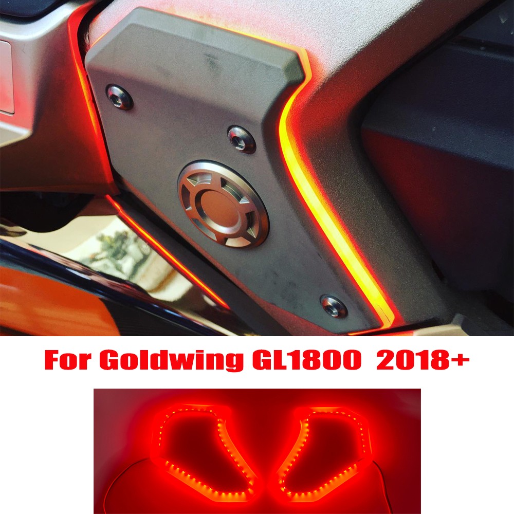 GL1800 Side Panel Frame Lining LED For Honda Goldwing 1800 GL1800 2018-2024