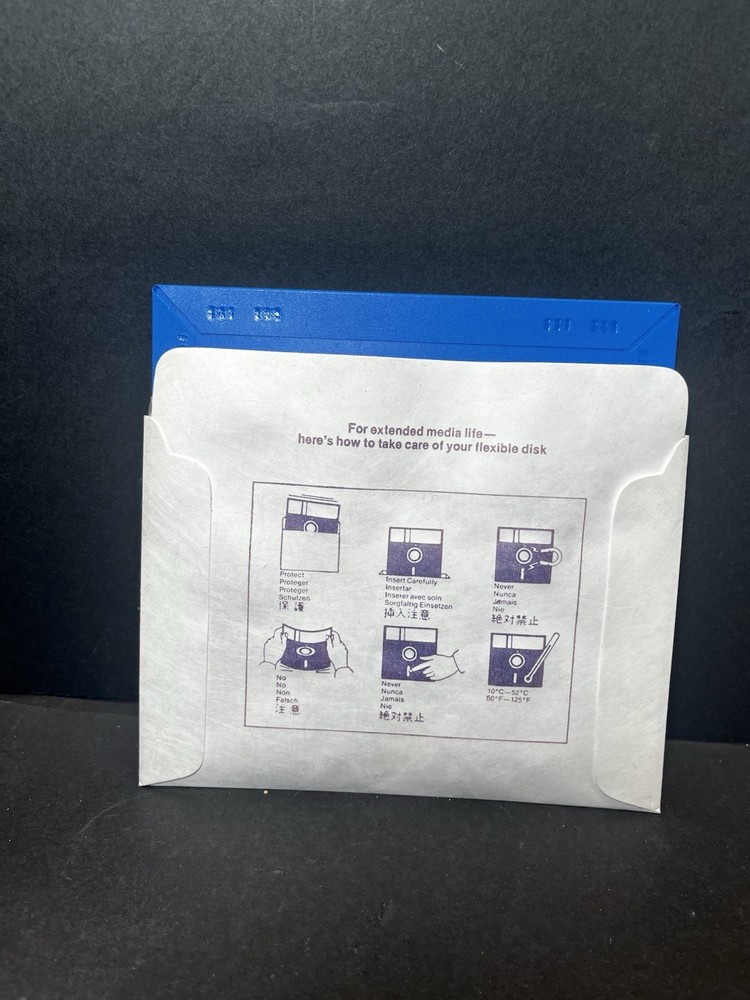 Vintage MicroSparc Nibble 1982 Programs Floppy Disk M.L.E. Lamp-1 Apple Cal