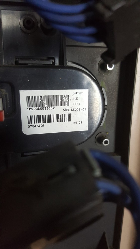 INTERNATIONAL PROSTAR SLEEPER CONTROL PANEL XS276713