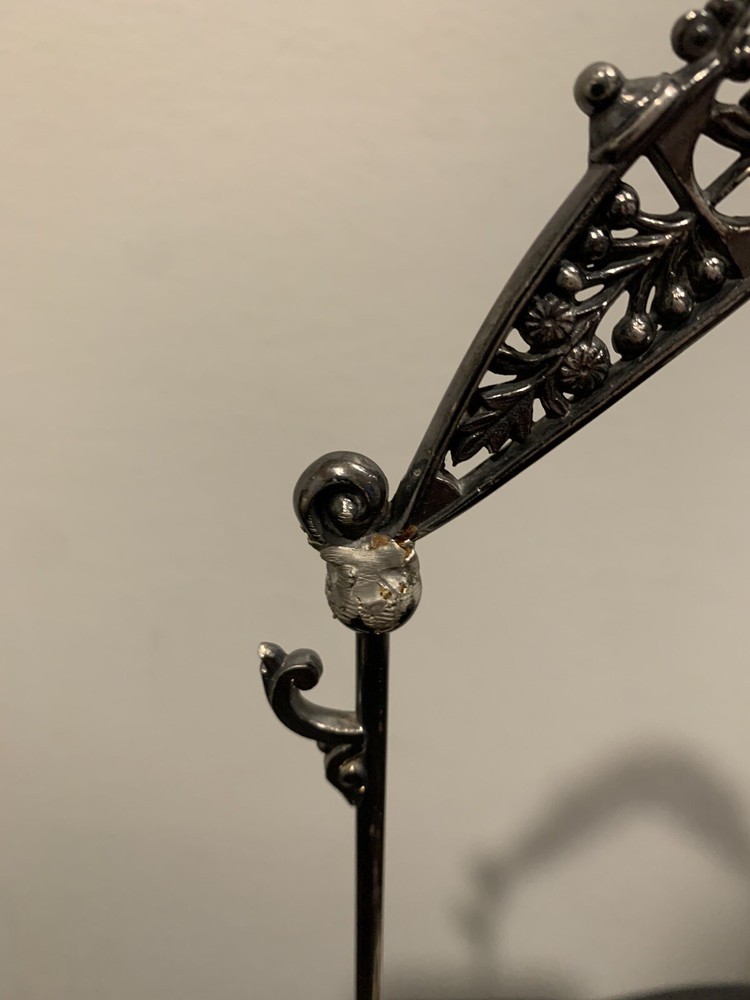 1890s PICKLE CASTER Frame Only ROGERS SILVER PLATED