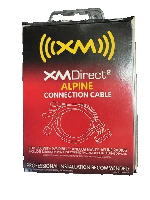 NEW! XMDirect2 Alpine Connection Cable Includes Expansion Port.