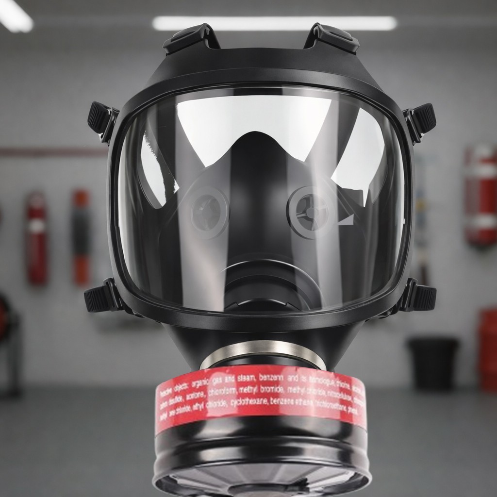 Ace Fire Full Face Respirator Gas Mask | P-A-2 Original NATO Approved Filter