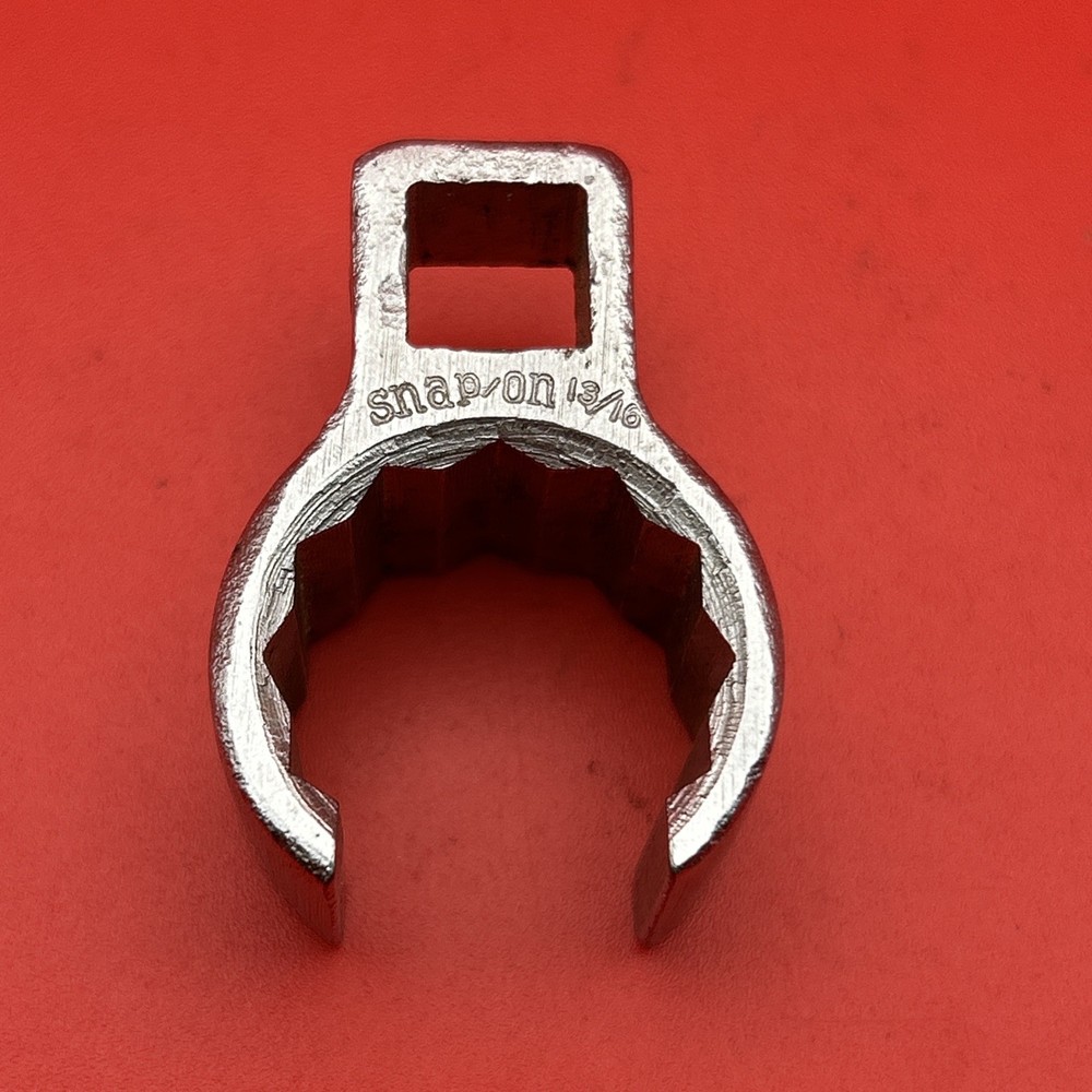 Snap-On Tools: 13/16" Deep Flare Nut Crowfoot Socket - SAE, 3/8" Drive, 12pt