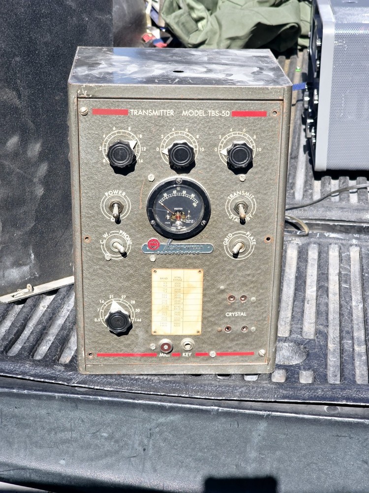 Harvey-Wells TBS-50A Ham Radio Transmitter UNTESTED