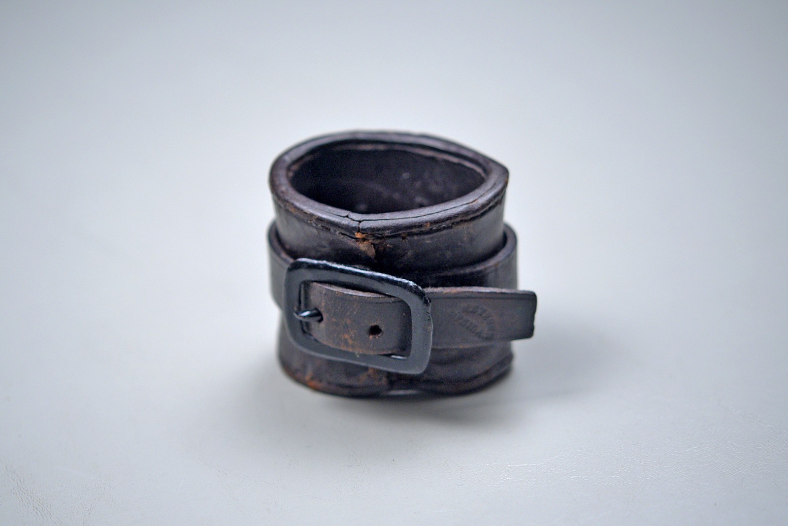 CIVIL WAR U.S. CARBINE SOCKET FROM BANNERMAN ISLAND - MARKED