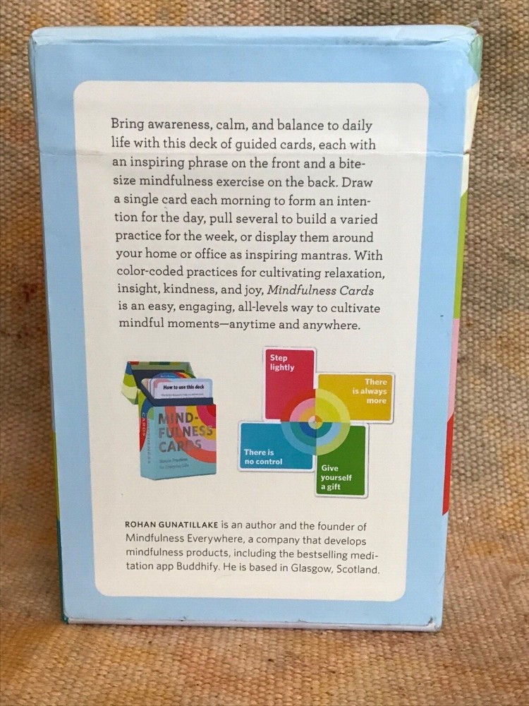 MINDFULNESS CARDS-ROHAN GUNATILLAKE-2018