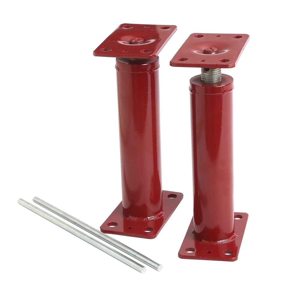 2 Pieces Adjustable Floor Jack Stand Post Size Range 1'-1'3"