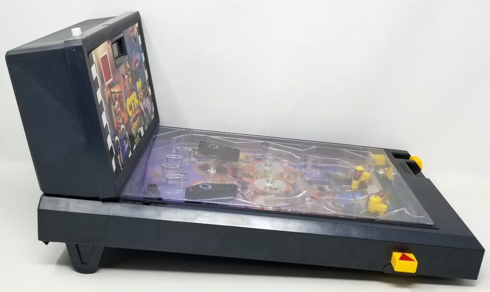 Crash Bandicoot CTR Team Racing Electronic Pinball Machine Tabletop